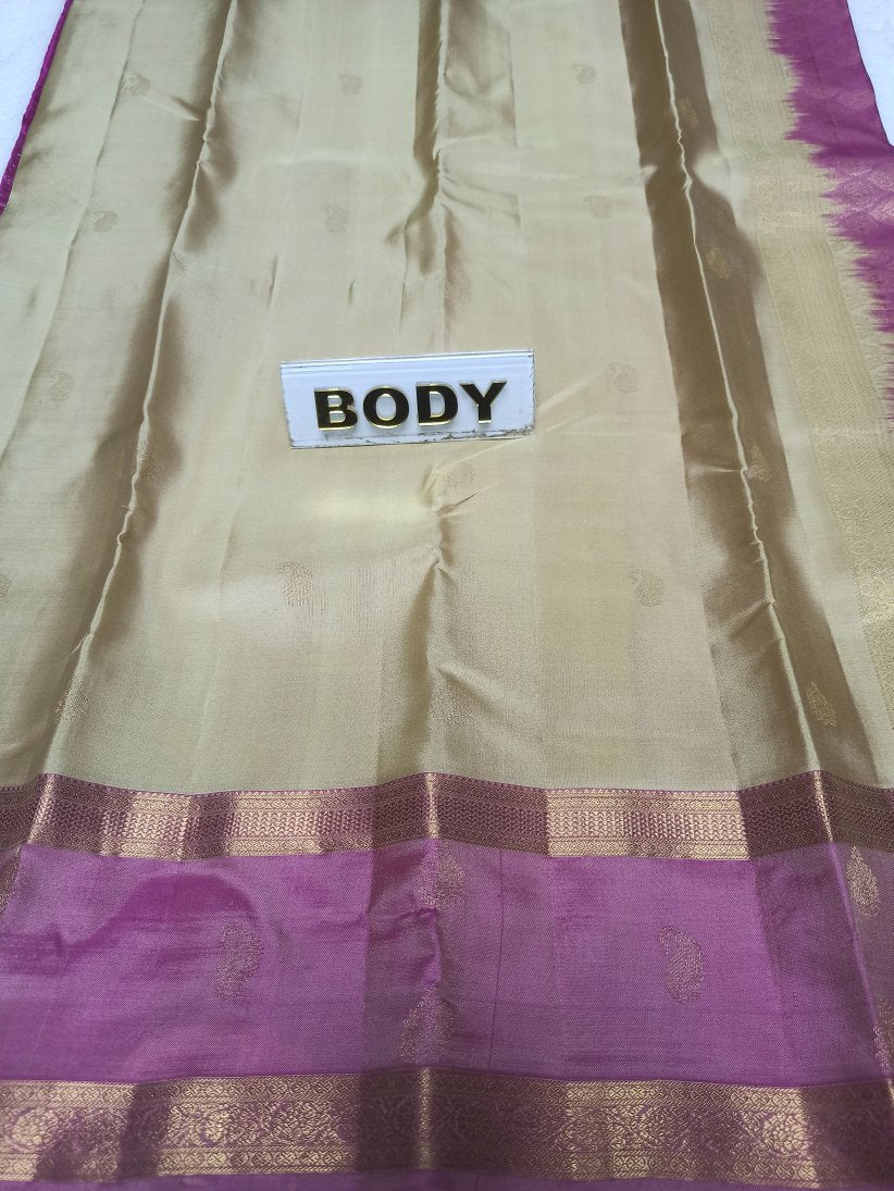 Pure Kanchipuram Silk Saree.