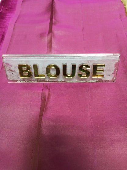 Pure Kanchipuram Silk Saree.