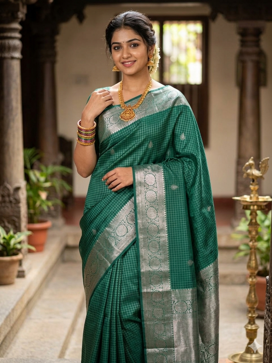 Pure Kanchipuram Silk Saree