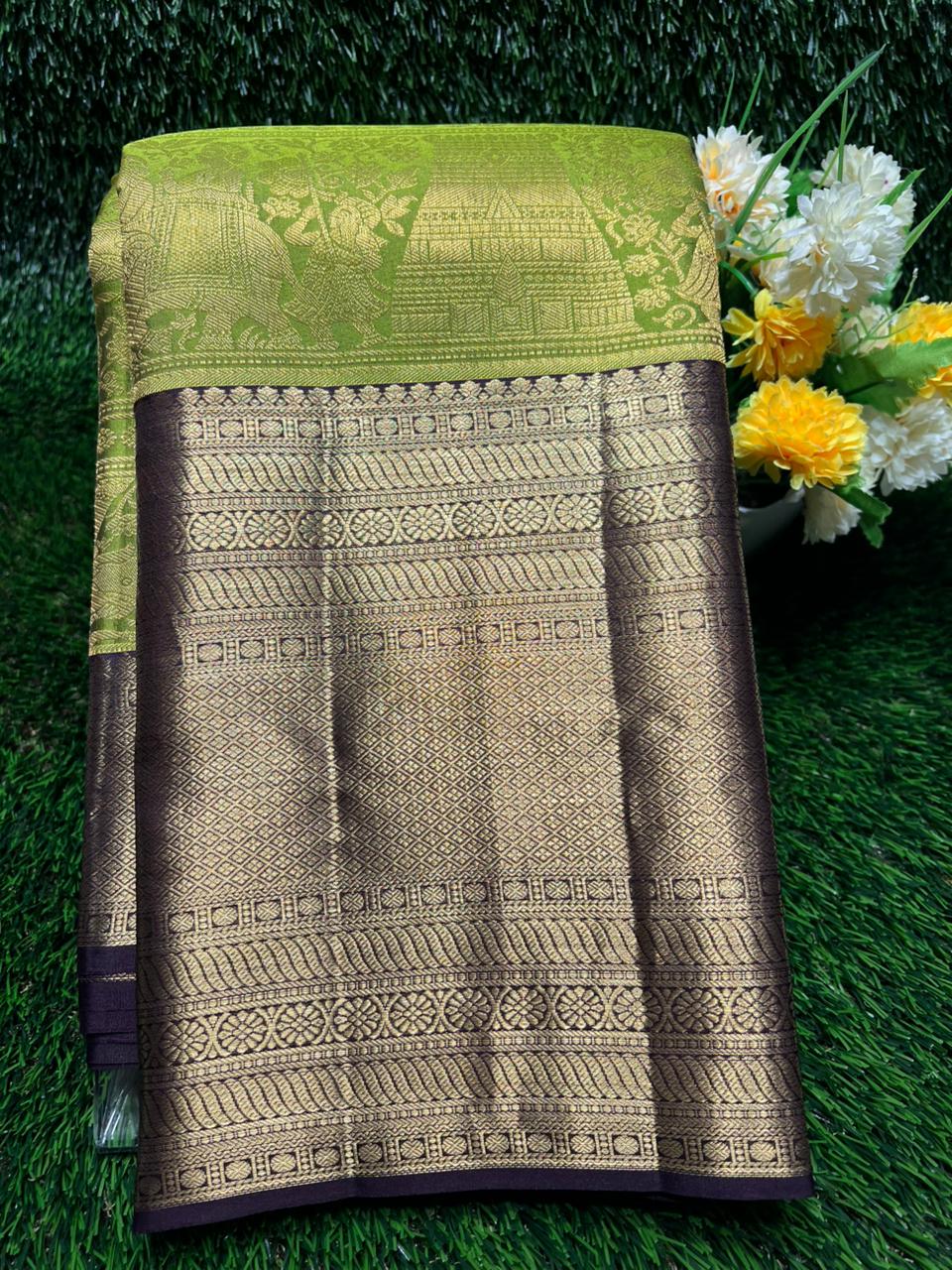 Pure Kanchipuram Silk Saree