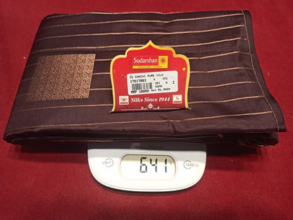 Pure Kanchipuram Silk Saree.