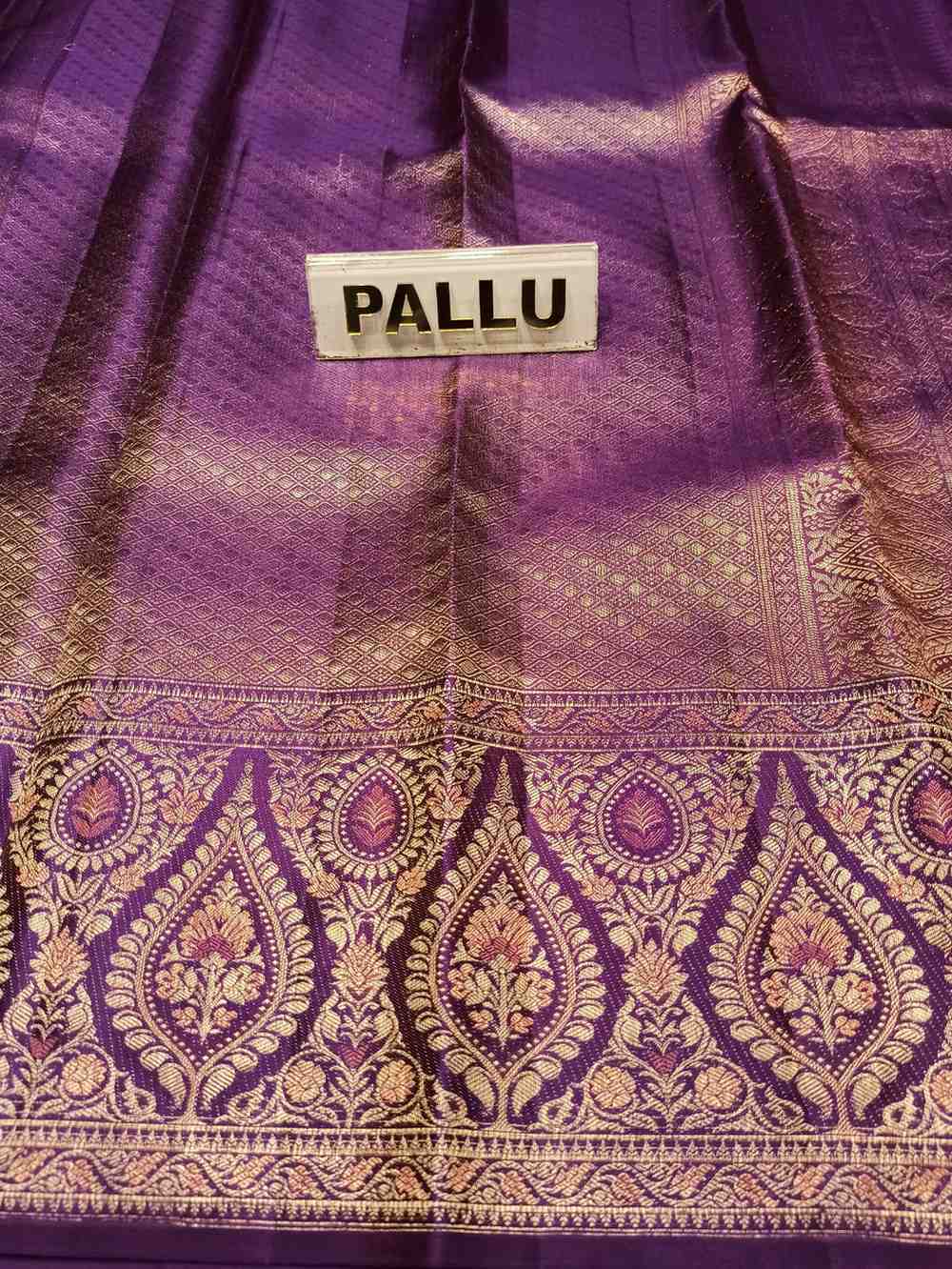 Pure Kanchipuram Silk Saree.