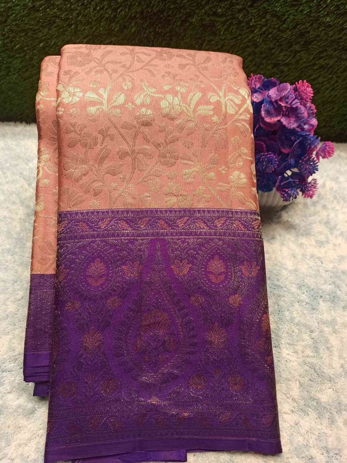 Pure Kanchipuram Silk Saree.