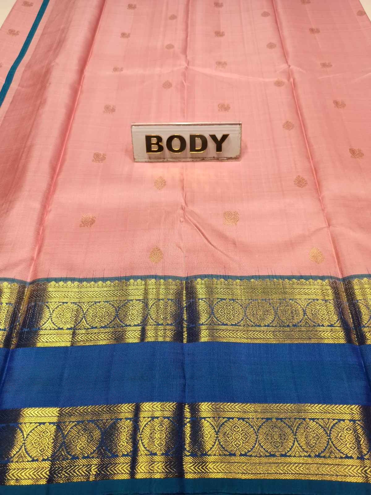 Pure Kanchipuram Silk Saree.