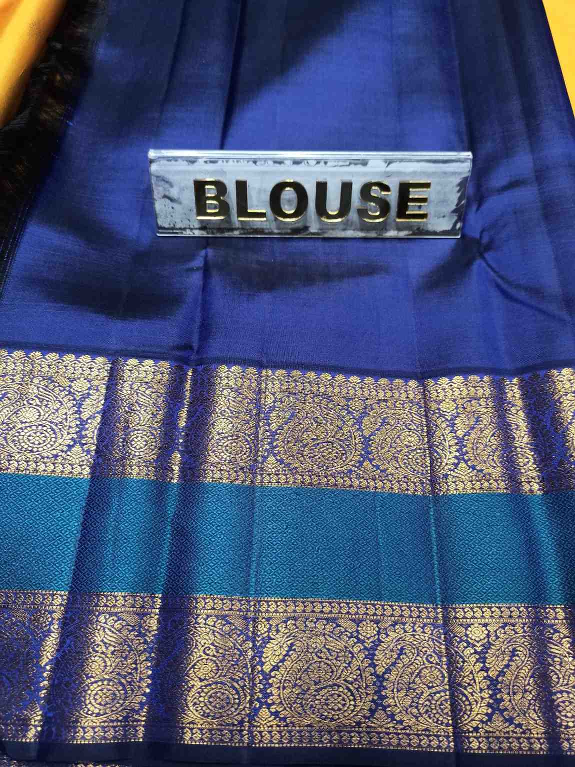 Pure Kanchipuram Silk Saree.