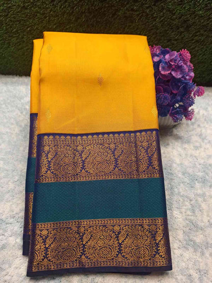 Pure Kanchipuram Silk Saree.