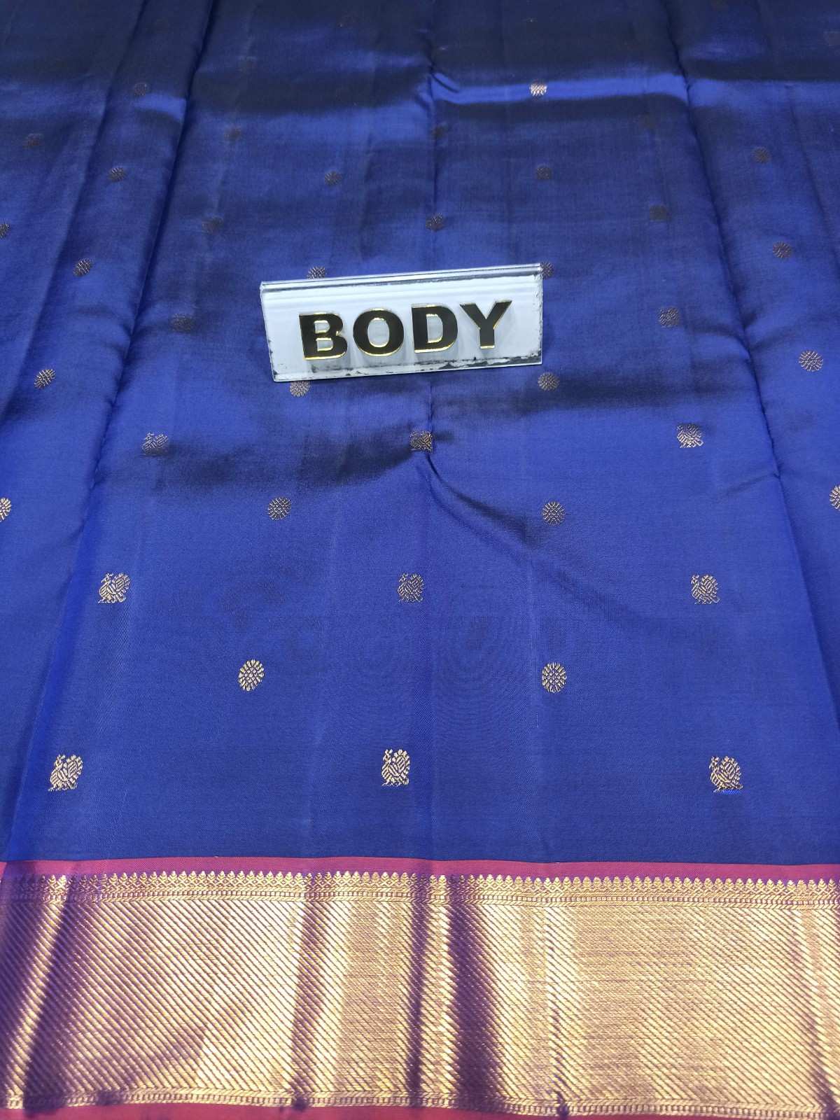Pure Kanchipuram Silk Saree.