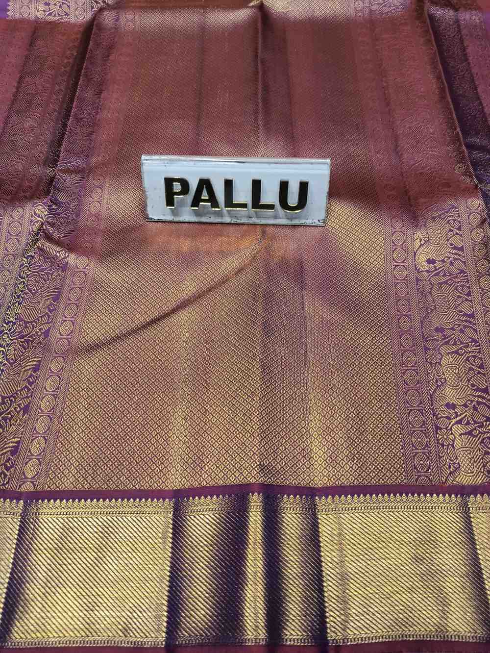 Pure Kanchipuram Silk Saree.