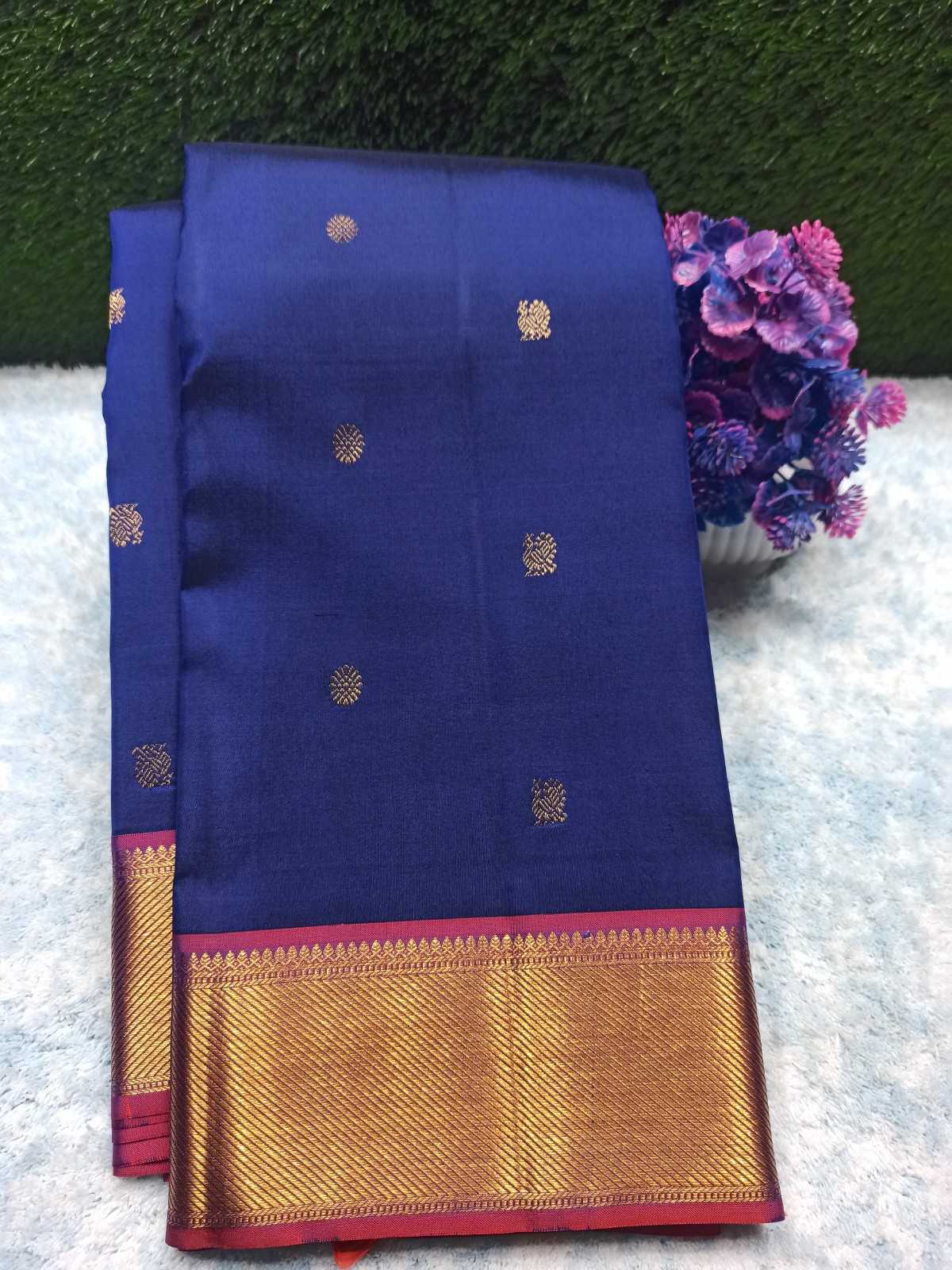 Pure Kanchipuram Silk Saree.