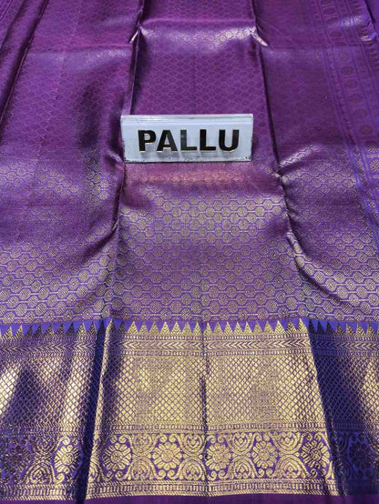 Pure Kanchipuram Silk Saree.