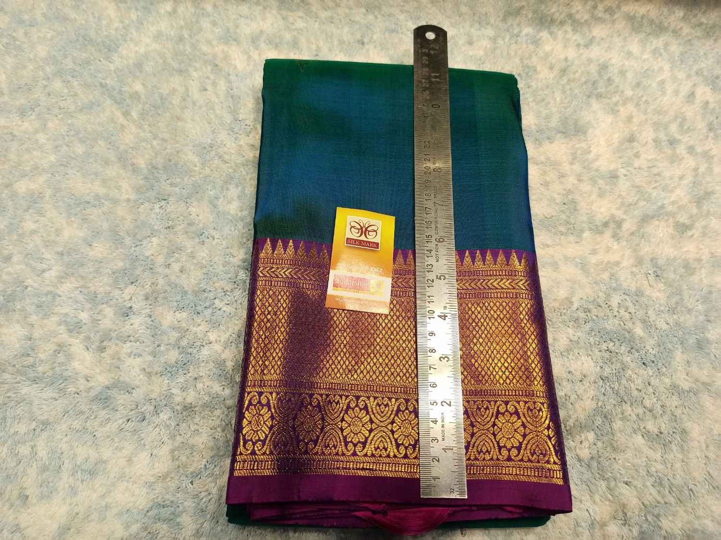 Pure Kanchipuram Silk Saree.