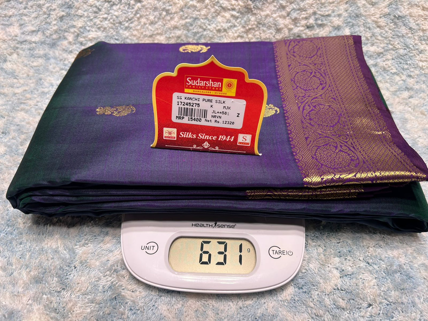 Pure Kanchipuram Silk Saree