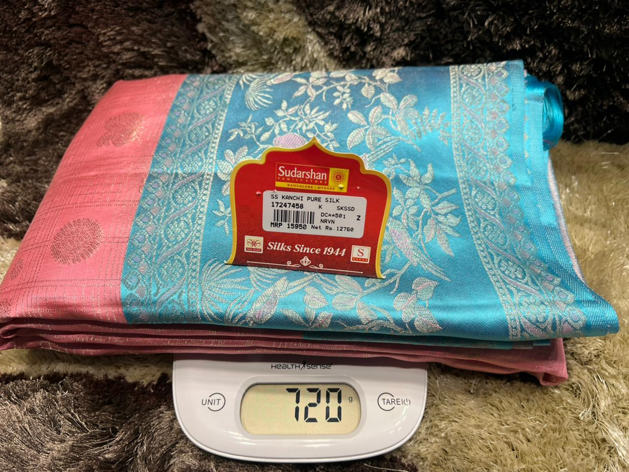 Pure Kanchipuram Silk Saree