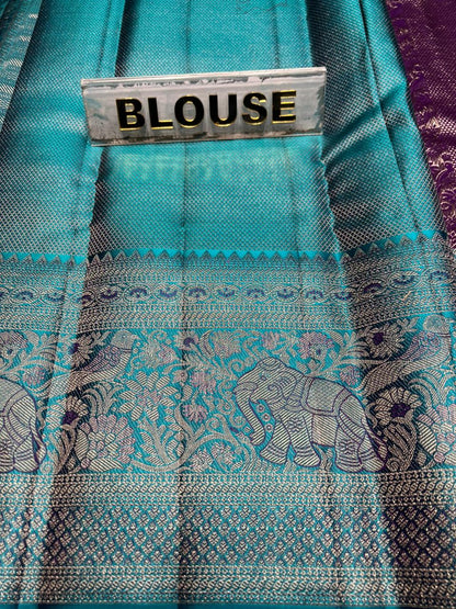 Pure Kanchipuram Silk Saree