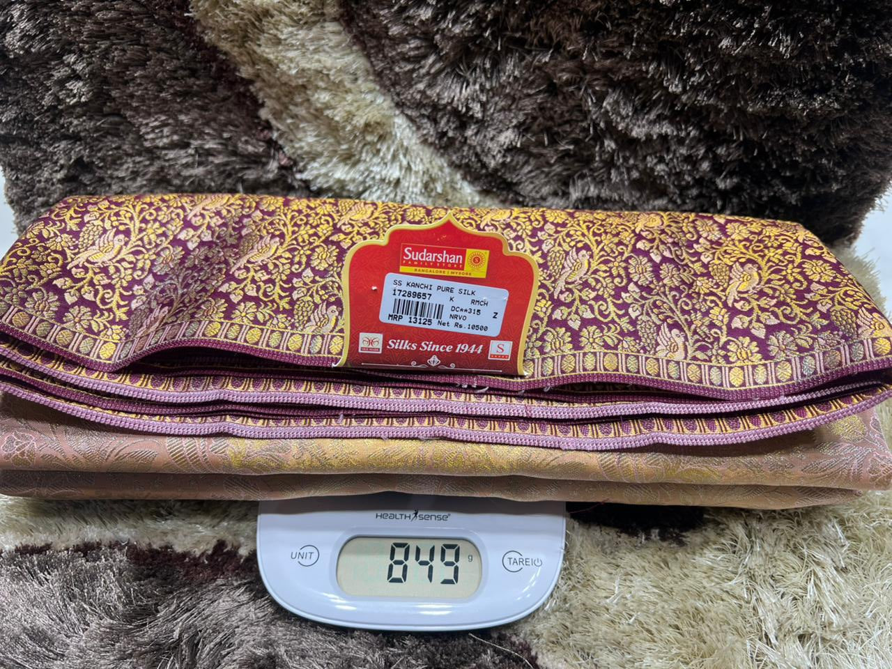 Pure Kanchipuram Silk Saree