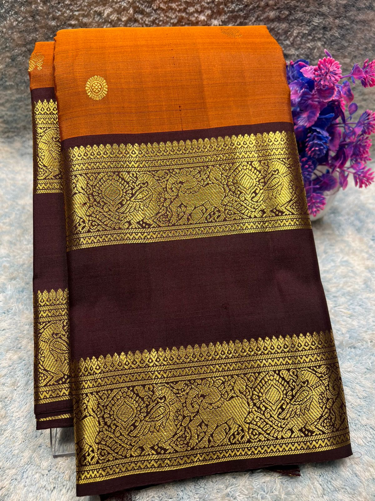 Pure Kanchipuram Silk Saree