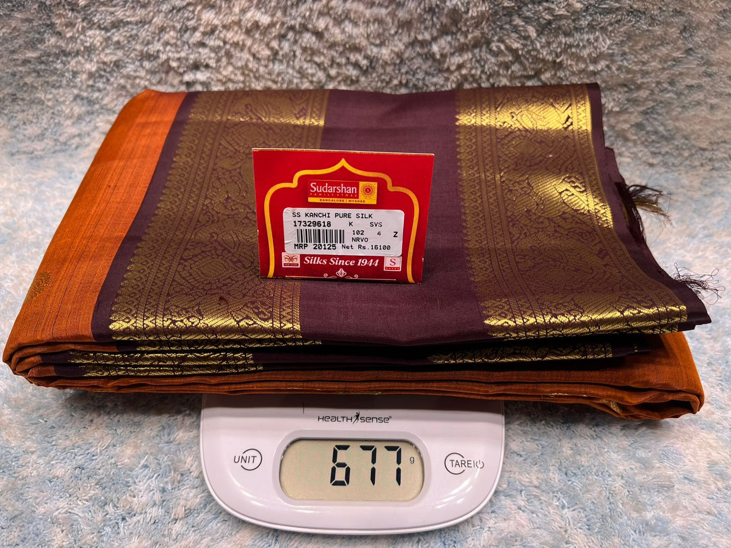Pure Kanchipuram Silk Saree