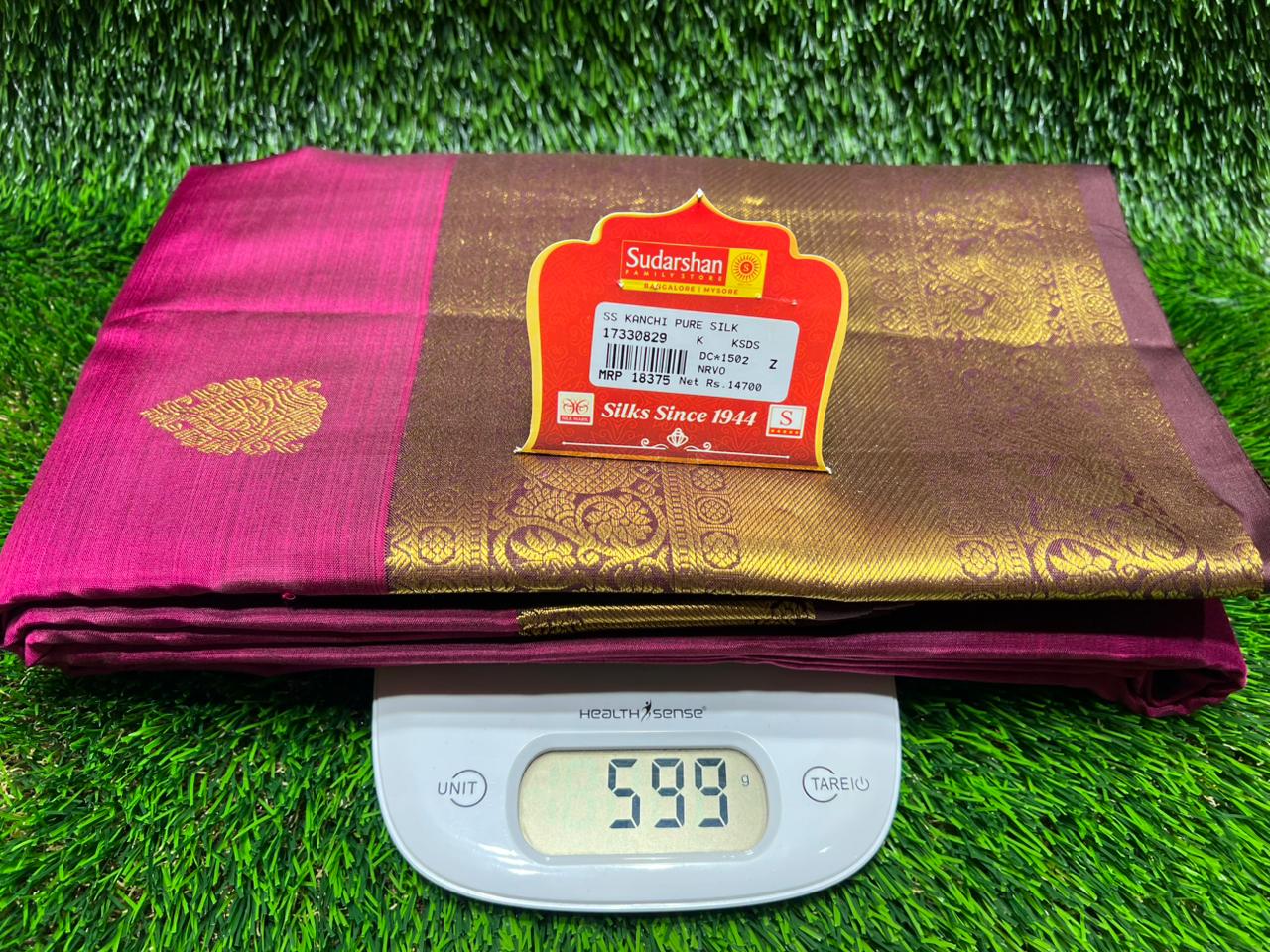 Pure Kanchipuram Silk Saree