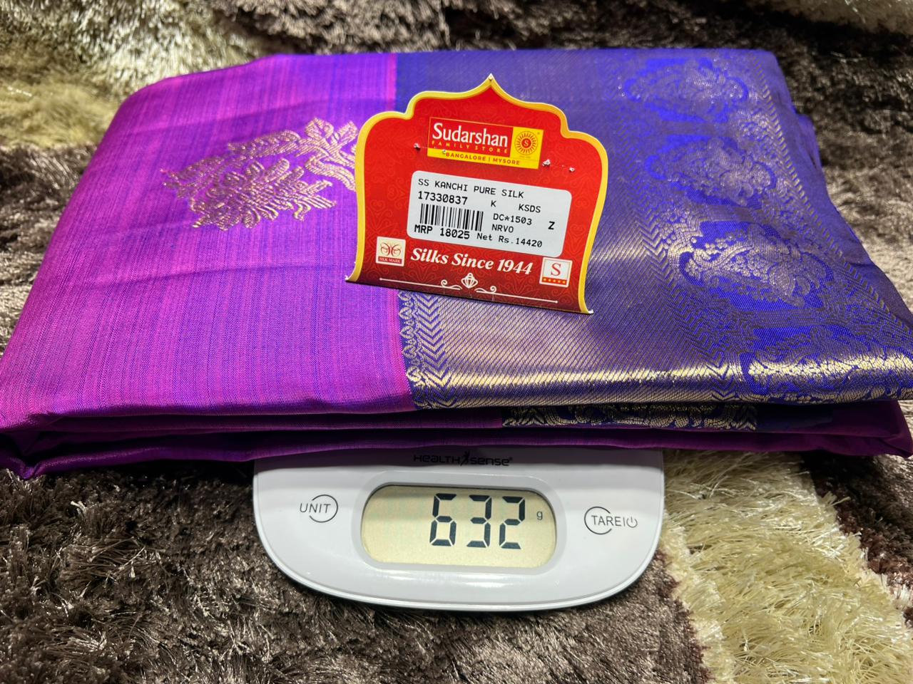 Pure Kanchipuram Silk Saree