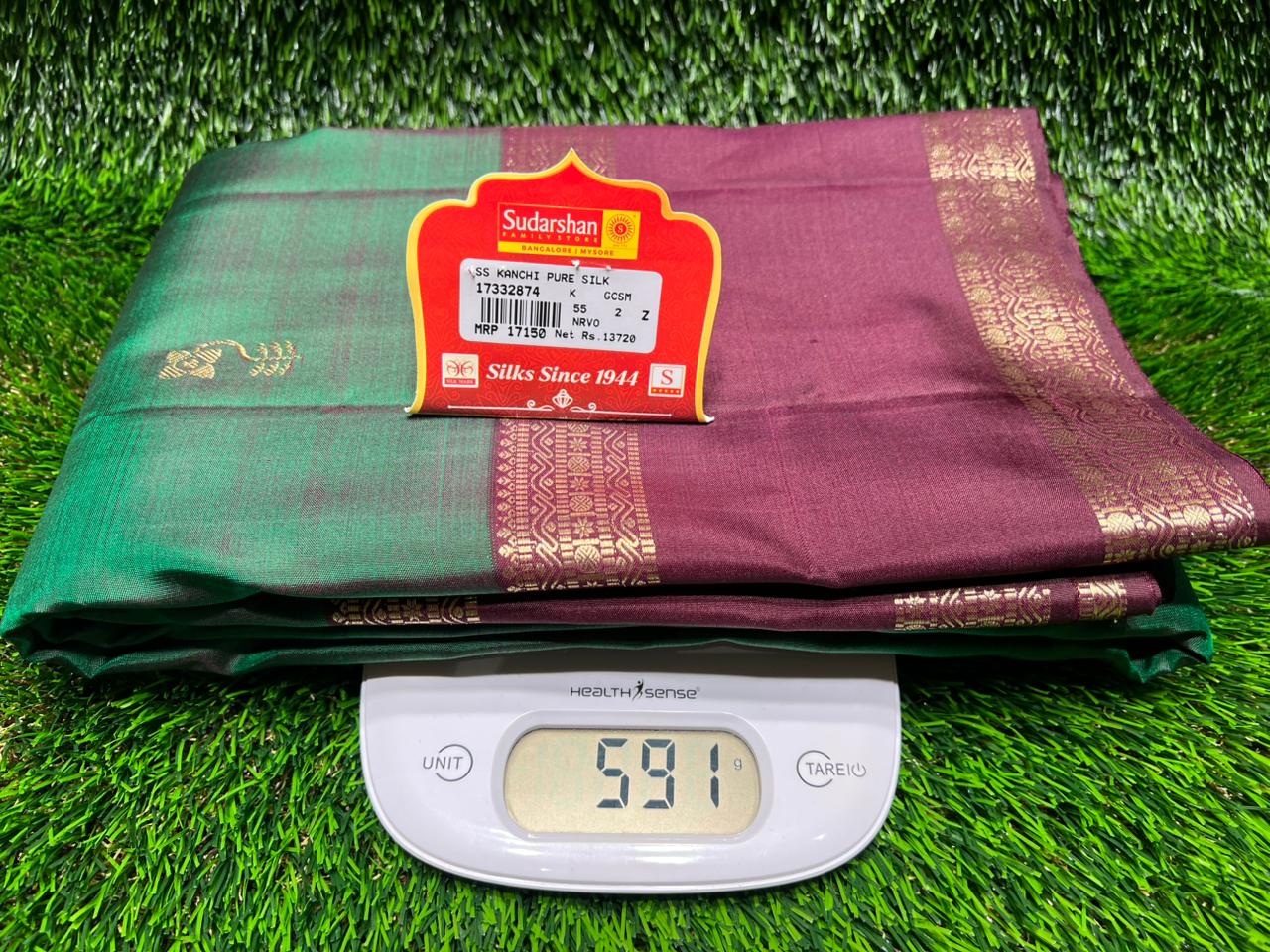 Pure Kanchipuram Silk Saree