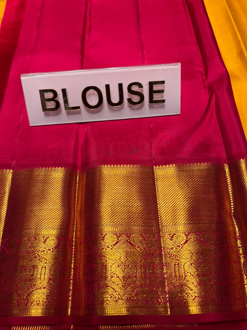Pure Kanchipuram Silk Saree