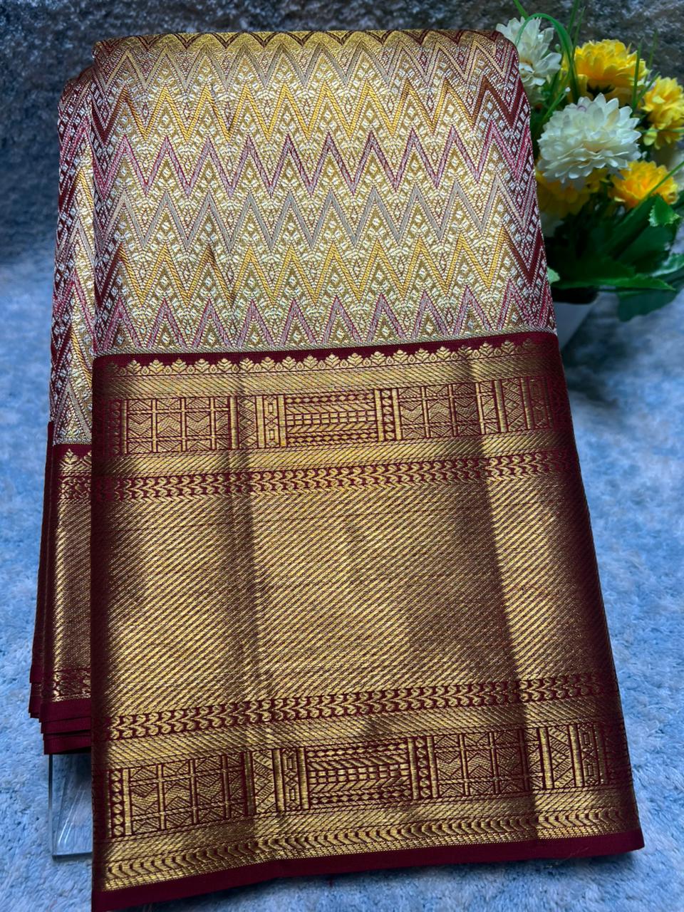 Pure Kanchipuram Silk Saree