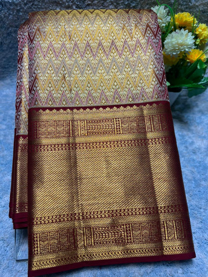Pure Kanchipuram Silk Saree