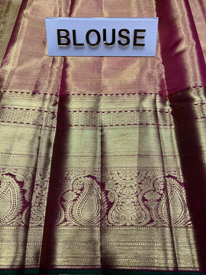 Pure Kanchipuram Silk Saree