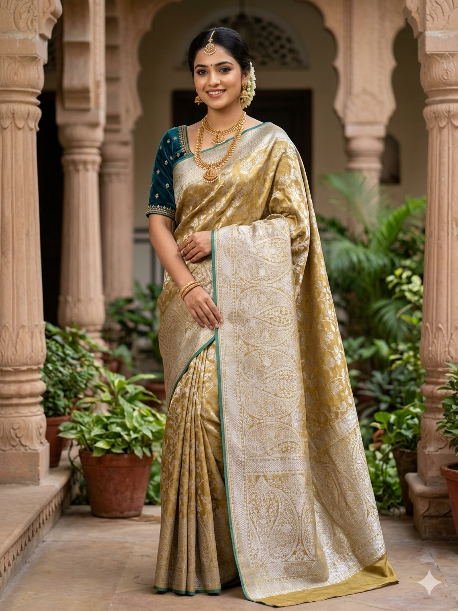 Pure Kanchipuram Silk Saree