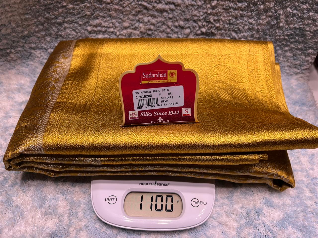 Pure Kanchipuram Silk Saree