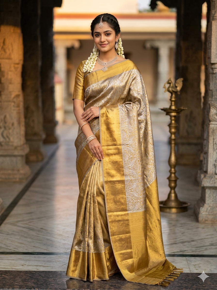 Pure Kanchipuram Silk Saree
