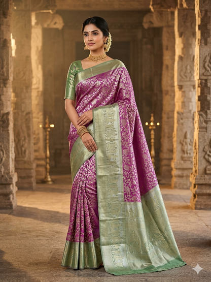 Pure Kanchipuram Silk Saree