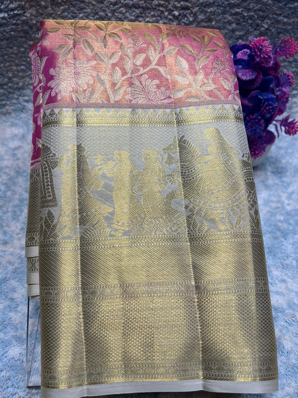 Pure Kanchipuram Silk Saree
