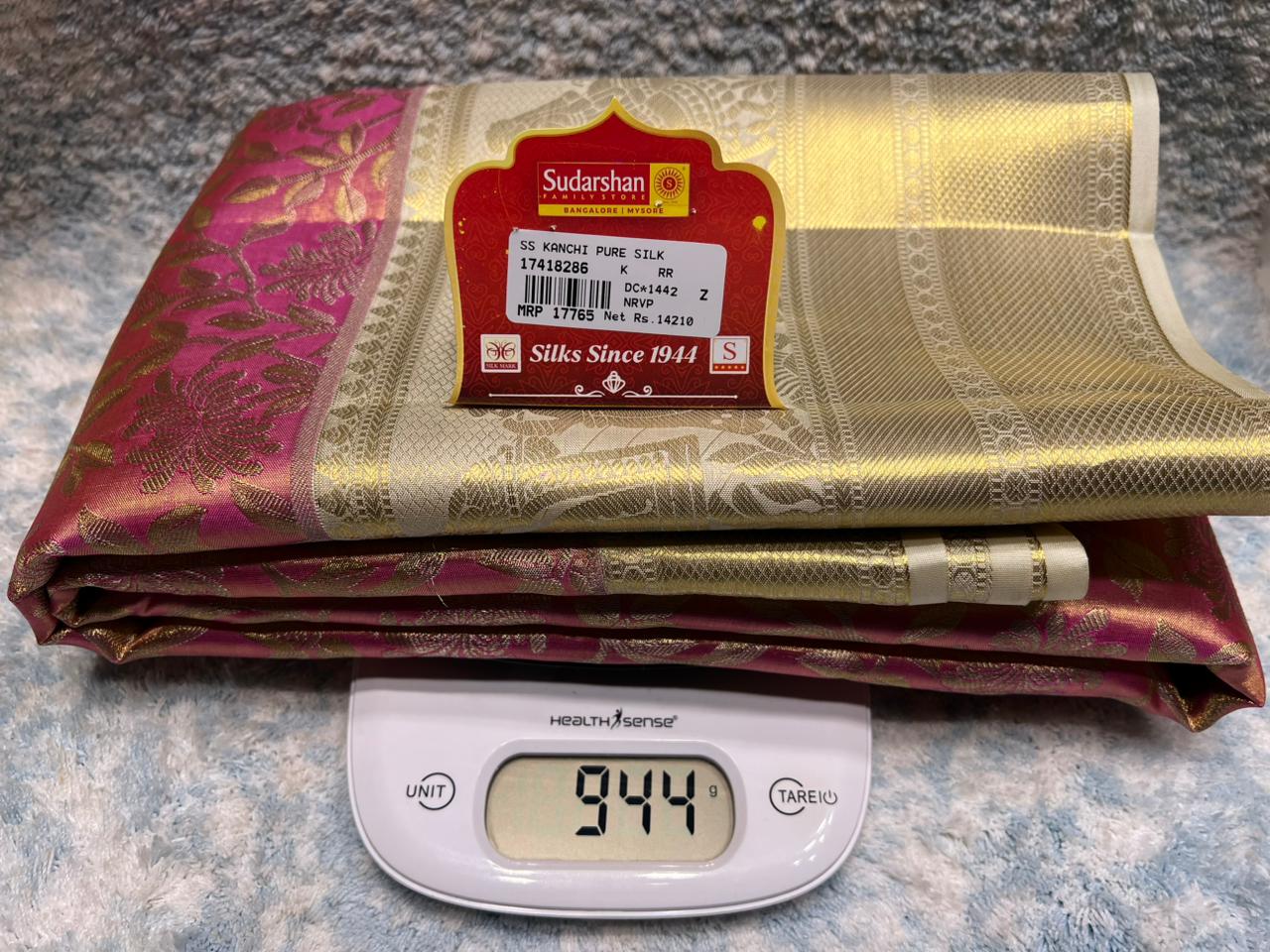 Pure Kanchipuram Silk Saree