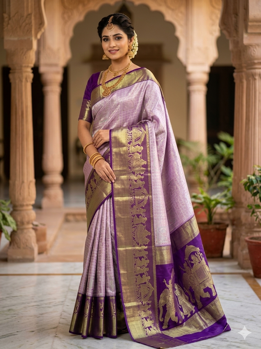 Pure Kanchipuram Silk Saree