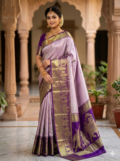 Pure Kanchipuram Silk Saree