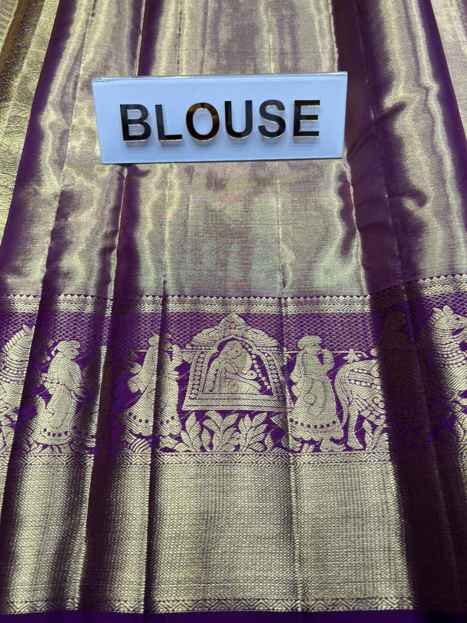 Pure Kanchipuram Silk Saree