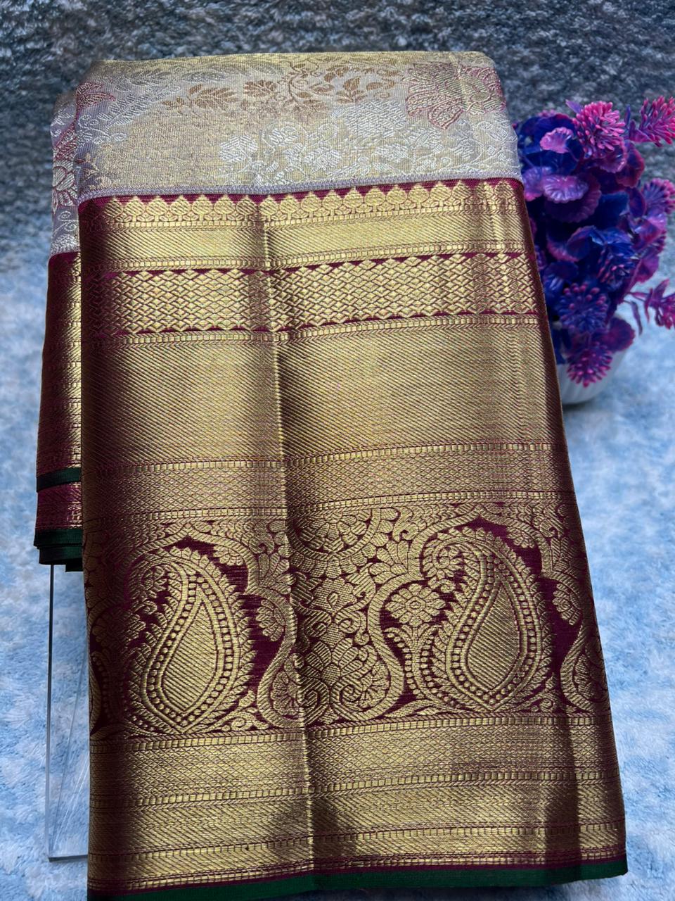 Pure Kanchipuram Silk Saree