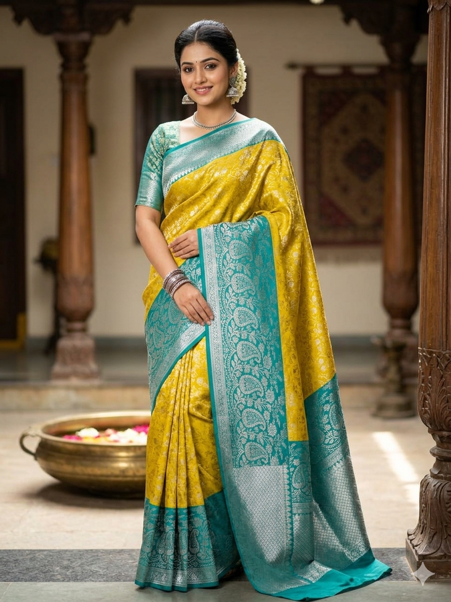 Pure Kanchipuram Silk Saree