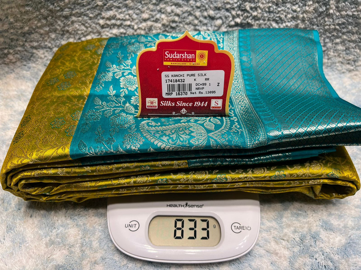 Pure Kanchipuram Silk Saree
