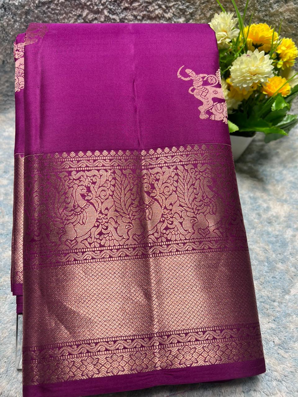 Pure Kanchipuram Silk Saree