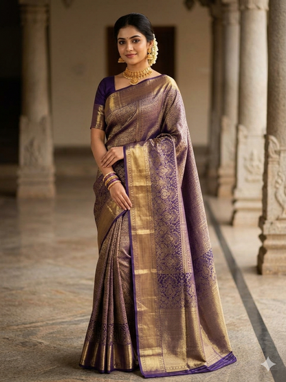 Pure Kanchipuram Silk Saree
