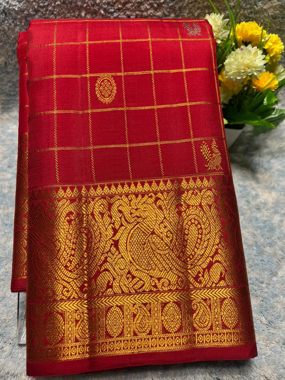 Pure Kanchipuram Silk Saree