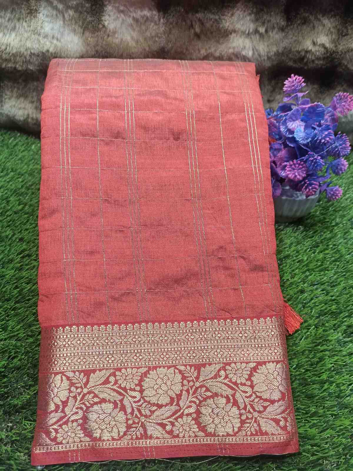Artificial / Mix Crape Sarees ( Semi Crape )