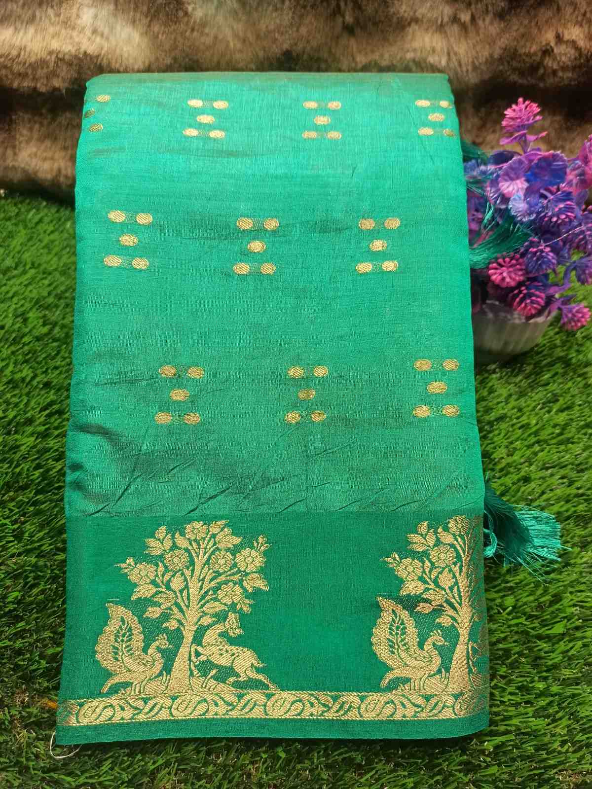 Artificial / Mix Crape Sarees ( Semi Crape )