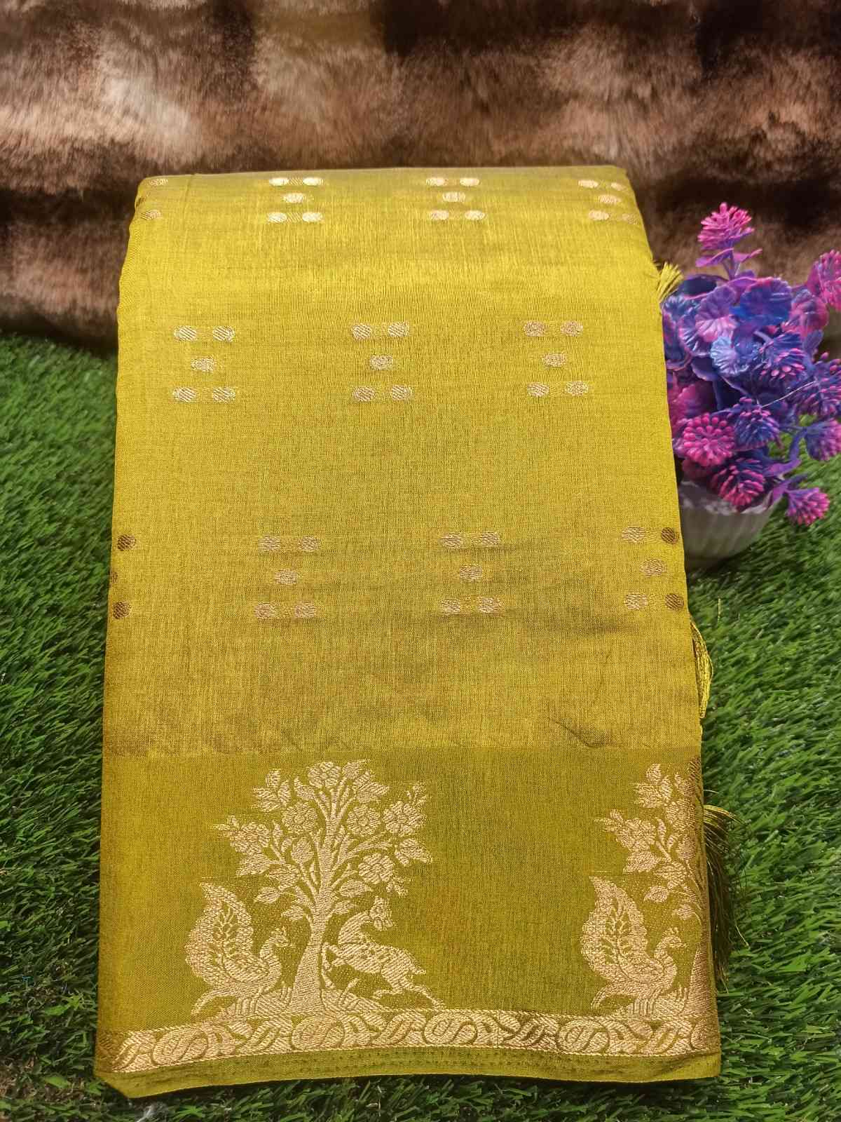Artificial / Mix Crape Sarees ( Semi Crape )