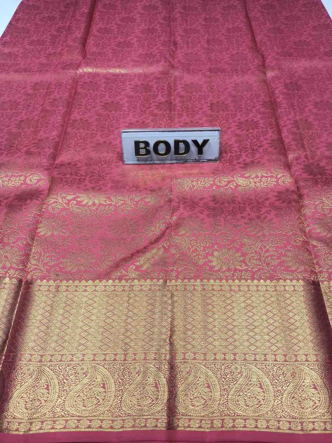 Pure Kanchipuram Silk Saree.