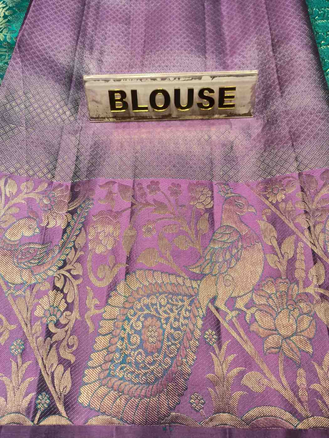 Pure Kanchipuram Silk Saree.