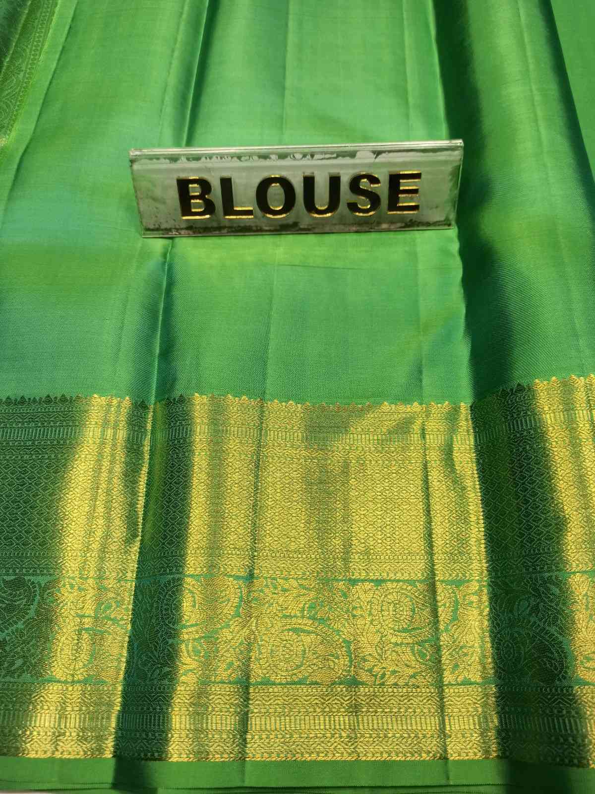Pure Kanchipuram Silk Saree.