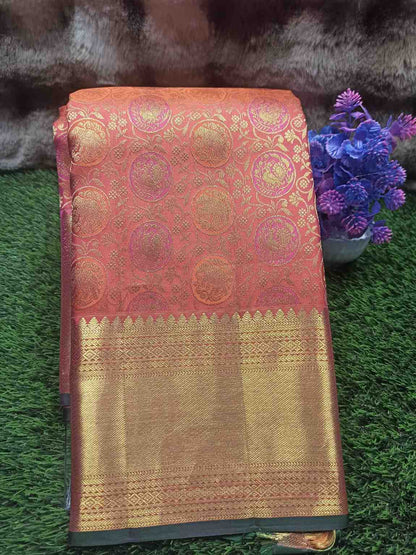 Pure Kanchipuram Silk Saree.